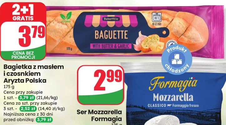 Ser Mozzarella Classico Formagia promocja w Dino