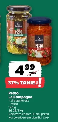 Pesto alla genovese La Campagna promocja w Netto