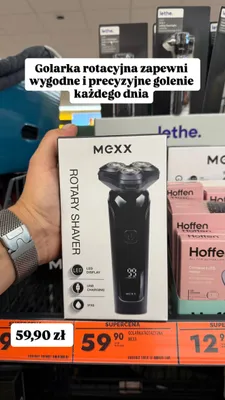 Golarka rotacyjna MCXX promocja w Biedronka
