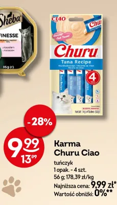 Karma Churu Ciao tuńczyk promocja w Żabka
