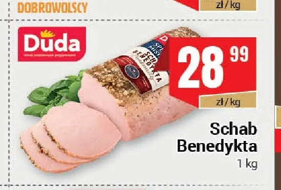 Schab Benedykta Duda promocja w Premium Nasz Sklep