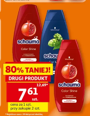Szampon do włosów Schauma promocja w Auchan