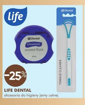 Akcesoria do higieny jamy ustnej LIFE DENTAL promocja w Super-Pharm