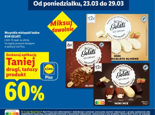 Lody wielopak promocja w Lidl
