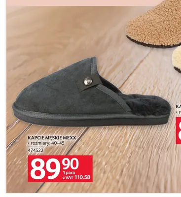 Kapcie męskie Mexx promocja w Selgros