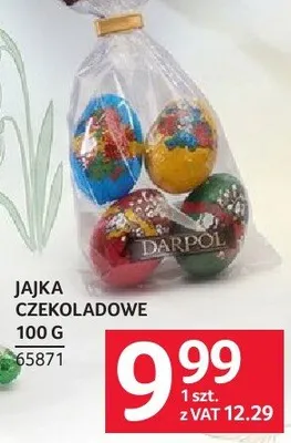 Jajka czekoladowe 100 g promocja w Selgros
