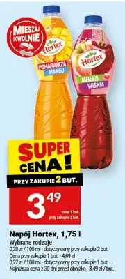 Napój Hortex promocja w Twój Market