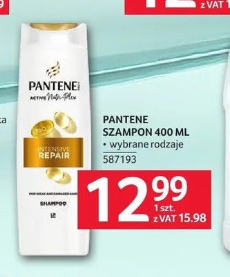 Szampon do włosów Pantene promocja w Selgros