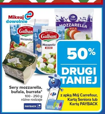 Ser bufala promocja w Carrefour
