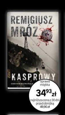 Książka Remigiusz Mróz Kasprowy oprawa miękka promocja w Empik