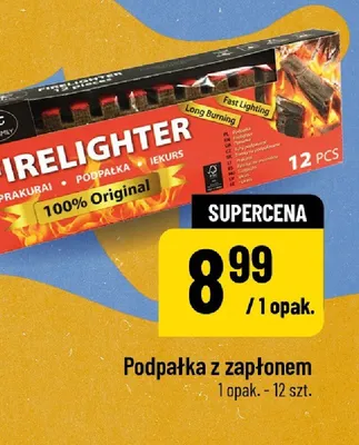 Podpałka z zapłonem promocja w POLOmarket