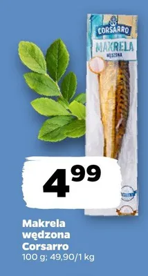 Makrela wędzona Corsarro promocja w Netto
