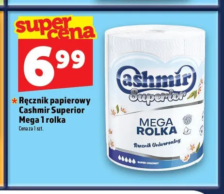 Ręcznik papierowy Cashmir Superior Mega promocja w TOPAZ