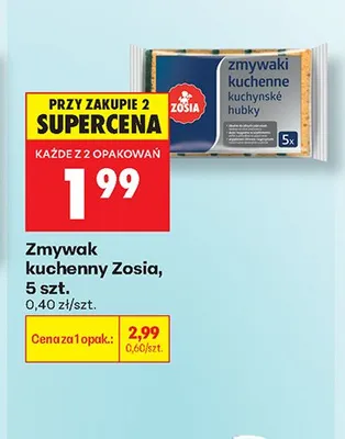 Zmywak kuchenny Zosia promocja w Biedronka