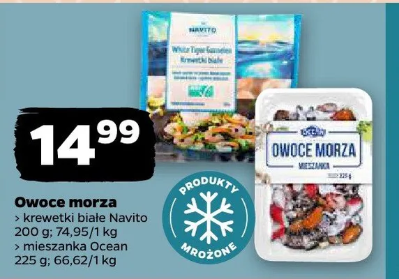Owoce morza mieszanka Ocean promocja w Netto