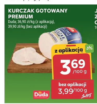 Kurczak gotowany premium Duda promocja w Stokrotka