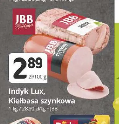 Kiełbasa szynkowa JBB promocja w Marketvita