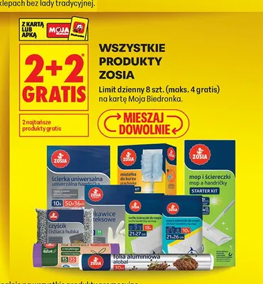 Ścierka uniwersalna Zosia promocja w Biedronka