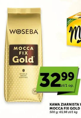 Kawa ziarnista Woseba Mocca Fix Gold promocja w ABC