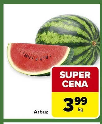 Arbuz promocja w Carrefour Express