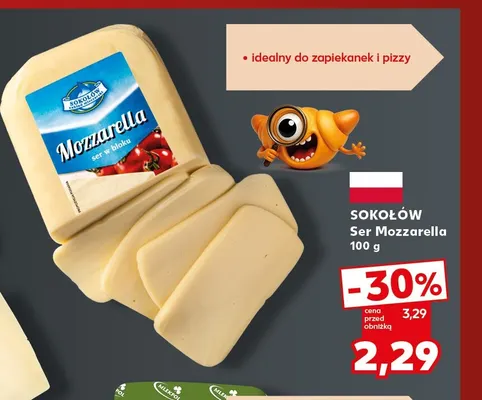 Ser Mozzarella Sokołów promocja w Kaufland