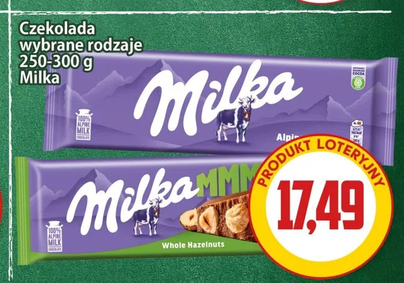 Czekolada MMMAX Whole Hazelnuts Milka promocja w Kupiec