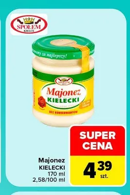 Majonez Kielecki promocja w Carrefour Market