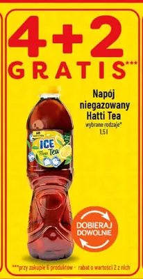 Napój niegazowany Hatti Tea Ice Tea promocja w POLOmarket