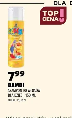 Szampon do włosów dla dzieci Bambi promocja w Drogerie Natura