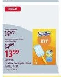Zestaw do wycierania kurzu Swiffer Kit promocja w Rossmann