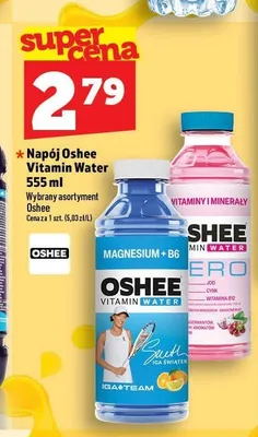 Napój Oshee Vitamin Water Magnesium + B6 555 ml promocja w TOPAZ
