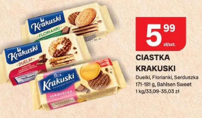 Ciastka Duelki, Florianki, Serduszka promocja w Chorten