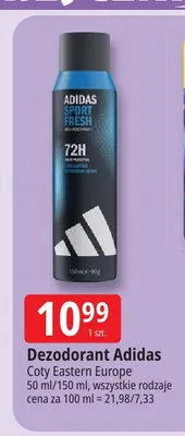 Dezodorant Adidas promocja w Leclerc