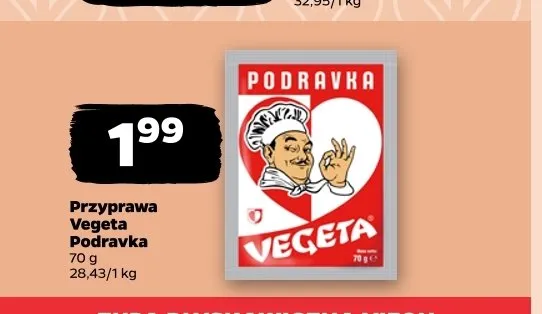 Przyprawa Vegeta Podravka promocja w Netto