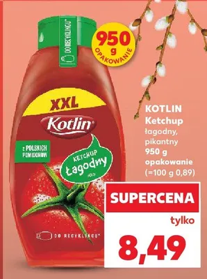 Ketchup pikantny promocja w Kaufland