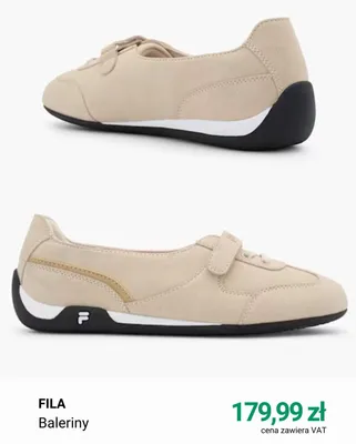 Baleriny FILA promocja w Deichmann