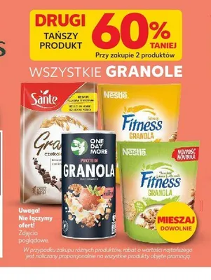 Protein Granola One Day More promocja w Kaufland
