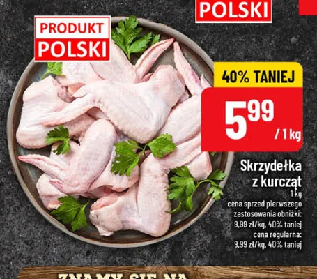 Skrzydełka z kurcząt promocja w POLOmarket