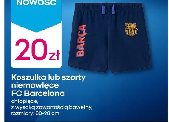 Szorty niemowlęce promocja w Pepco