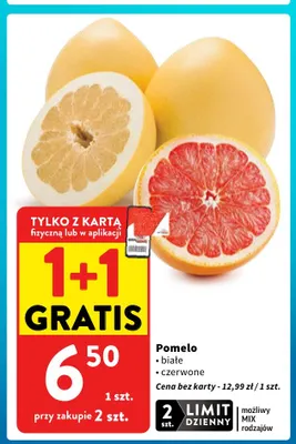 Pomelo czerwone promocja w Intermarche