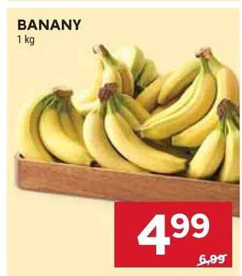 Banany promocja w Stokrotka