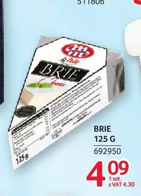 Ser Brie Mlekovita promocja w Selgros