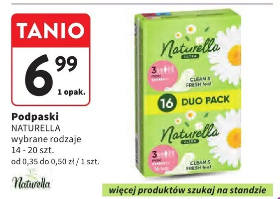Podpaski wybrane rodzaje promocja w Intermarche