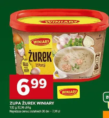 Zupa żurek promocja w Stokrotka