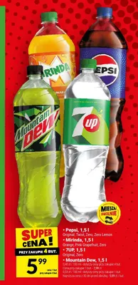 Napój gazowany Pepsi Zero Lemon promocja w Twój Market
