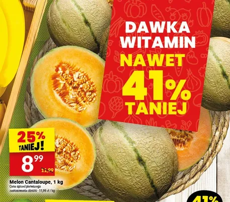 Melon Cantaloupe promocja w Twój Market