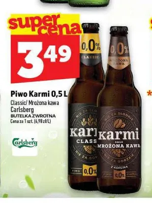Piwo bezalkoholowe Karmi Mrożona Kawa promocja w TOPAZ