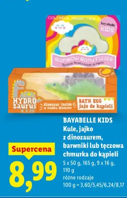 Kule do kąpieli promocja w Lidl