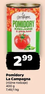Pomidory La Campagna promocja w Netto