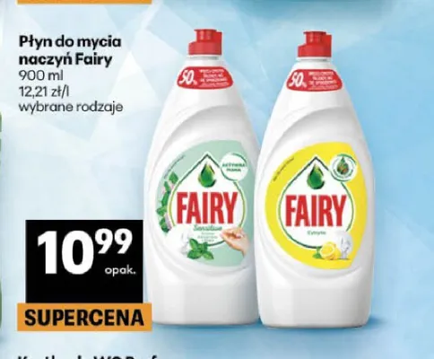 Płyn do mycia naczyń Fairy Cytryna promocja w Delikatesy Centrum